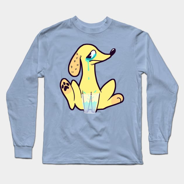 Sad puppy Long Sleeve T-Shirt by Kenners